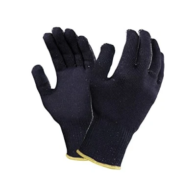 Image of Comasec Cut Resistant Gloves, Plus Grip, Blue/White, Size 9