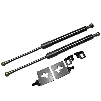 Image of JINGLINGKJ Hood Struts for 2008 2019 GTR R35 Skyline Coupe Front Bonnet Gas Dampers Lift Supports Modify No Drilling TWO YEARS WARRANTY