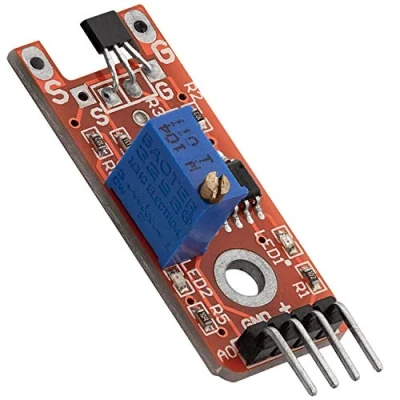 Image of AZDelivery 5 x KY 024 Linear Magnetic Hall Effect Sensor Module compatible with Arduino Including E Book!