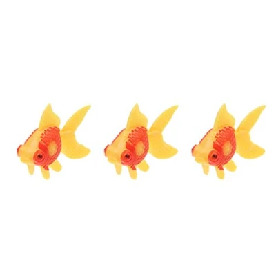 Image of 3pcs Aquarium Fish Bowl Tank Artificial Floating Plastic Decor Goldfish Ornament Decoration