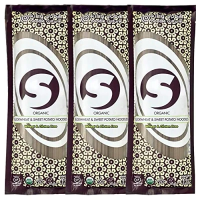 Image of King Soba 3 pack Organic Sweet Potato &amp; Buckwheat Noodles 250g per