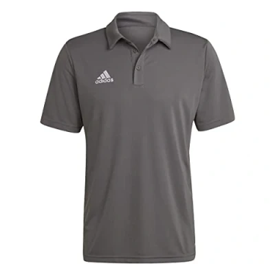 Image of adidas Men&#039;s Entrada 22 Polo Shirt, Team Grey Four, S Tall