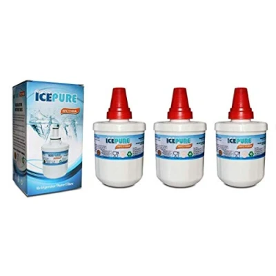 Image of Icepure RFC1100A Fridge Water Filter Compatible with Samsung DA29 00003G, 00003F x 3