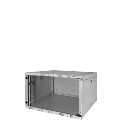 Image of LogiLink Eco Wall Cabinet 6HE (400 mm) Flat Pack (unmounted), 48.26 cm (19 Inches), grey
