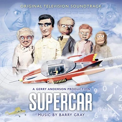 Image of Barry Gray Supercar Sherbet Lemon vinyl 2020 UK 2 LP set SILLP1591