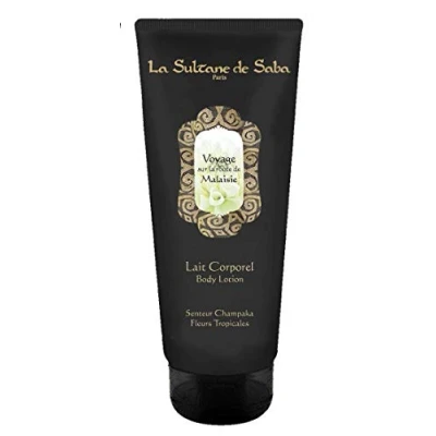 Image of La Sultane de Saba Body Lotion Champaka and Tropical Flowers, 200ml Traveling on the road to Malaysia