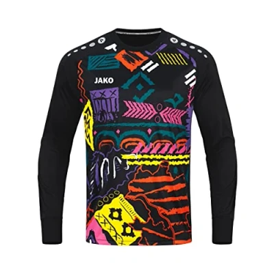 Image of JAKO Men&#039;s Torwart Trikot Tropicana (Langarm) Goalkeeper Jerseys, Retro, S