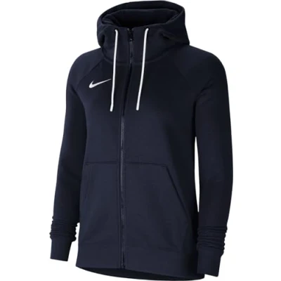 Image of NIKE Women&#039;s Park 20 Sweatshirt, Obsidian/White/White, XL UK