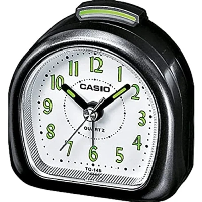 Image of Casio Collection Wake Up Timer Digital Alarm Clock TQ 148 1EF, Black