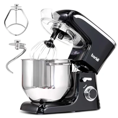 Image of Baridi 1800W Stand Mixer with Accessories 8L Black