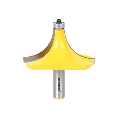 Image of Yonico 13170 Round Over Edge Forming Router Bit, Radius: 1 1/4&quot; 1/2&quot; Shank