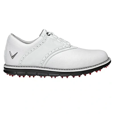 Image of Callaway Men&#039;s Lux Golf Shoe, White Navy, 8 UK