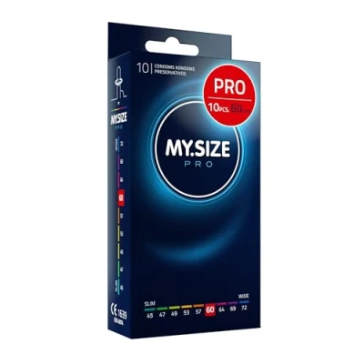 Image of MY.SIZE PRO Condom Size 5, 60 mm, XL, 10 Condoms Perfect fit and a Suitable for Everybody