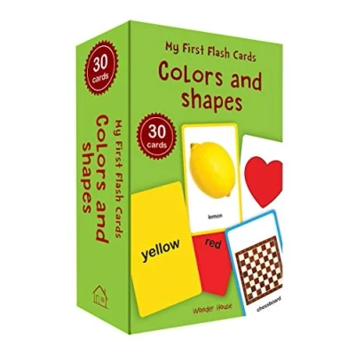 Image of My First Flash Cards Colors And Shapes : 30 Early Learning For Kids