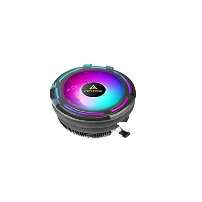 Image of Antec T120 Chromatic Compact Heatsink &amp; Fan, Intel AMD Sockets, RGB Silent Black Aluminium Fins, 95W TDP