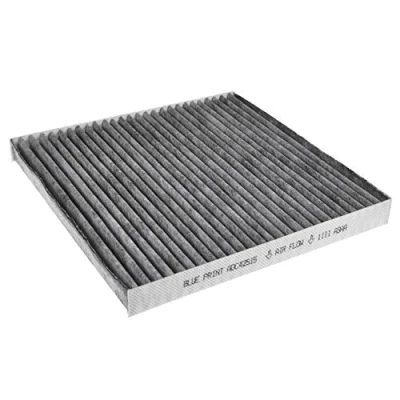 Image of 7803A012 Pollen Filter BLUE PRINT ADC42515 Activated Carbon 179mm 178mm 19mm MITSUBISHI: i Hatchback, PEUGEOT: iOn Hatchback