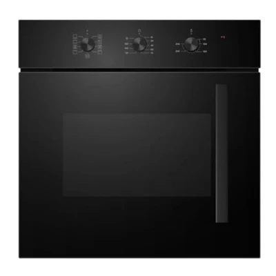 Image of electriQ Fan Assisted Single Oven with Side Opening Door Black