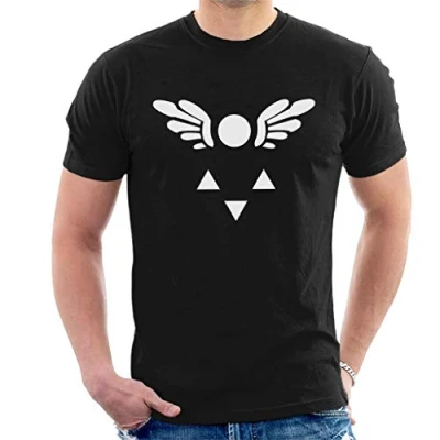 Image of Undertale Delta Rune Emblem Men&#039;s T Shirt Black