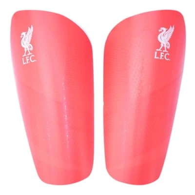Image of Hy Pro Officially Licensed Liverpool F.C. Shin Pad, Youth Guard, Breathable, Lightweight, Durable, Protective Gear, Merchandise, Great Football Gift Idea