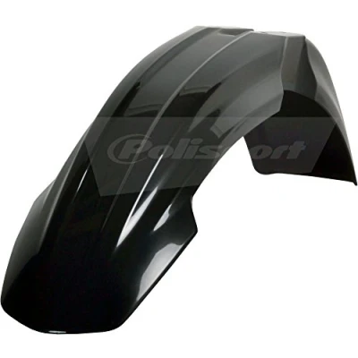 Image of Polisport Yamaha Front Fender YZ 125 250 2006 2014 YZF 450 06 2009, Black Motocross4u