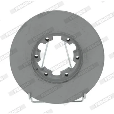 Image of 061003680, 40206F3901, 40206F3903, 61003680 Brake disc FERODO PREMIER DDF1016 263mm 24mm 6 Vented Oiled NISSAN: Trade Platform / Chassis