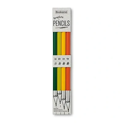 Image of if Bookaroo Graphite Pencils Greens