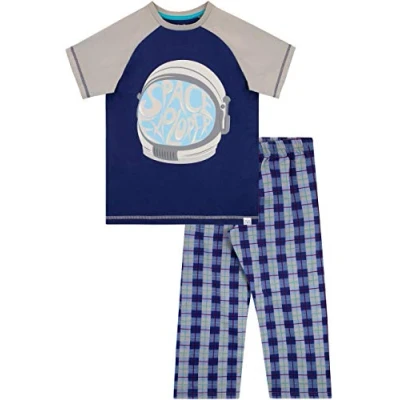 Image of Harry Bear Boys Astronaut Pyjamas Blue Age 9 to 10 Years