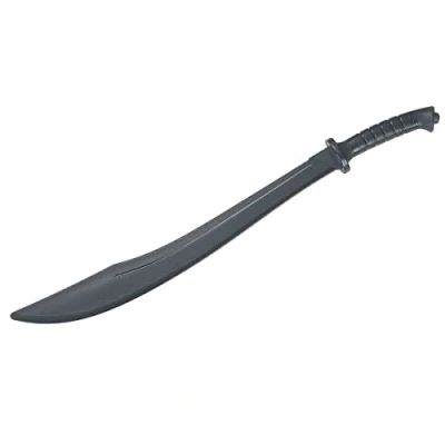 Image of Martial Arts Black Polypropylene Plastic Childrens Kung Fu Training sword 28.3&quot;