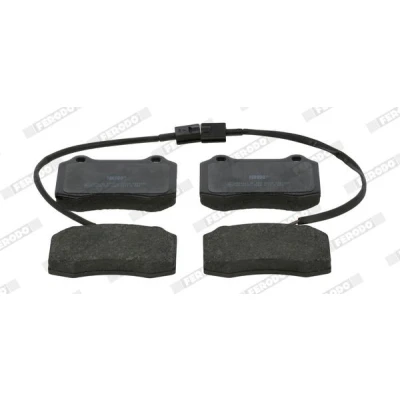 Image of 25940439, 89047744 Brake pad set FERODO PREMIER ECO FRICTION FDB1508 incl. wear warning contact without accessories ALFA ROMEO: 147, 156 Saloon, GTV