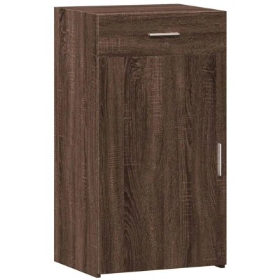 Image of vidaXL Sideboard Brown Oak 50x42.5x93 cm Engineered Wood