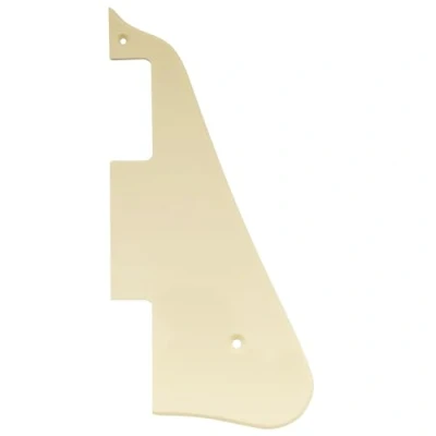 Image of Musiclily LP Guitar Pickguard for China Made Epiphone Les Paul Standard Modern Style Electric Guitar, 1Ply Cream