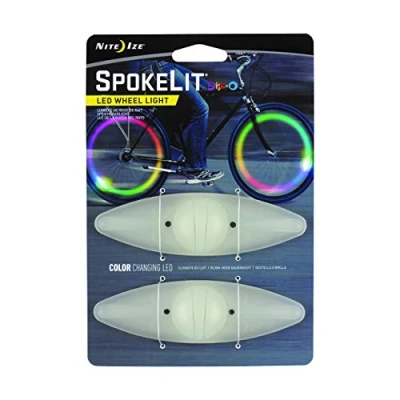 Image of Nite Ize Men&#039;s SpokeLit Bike Light, Disc O, One Size