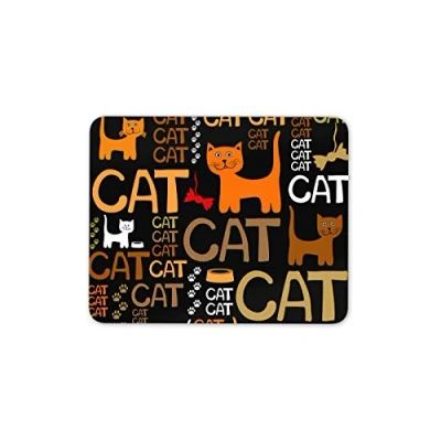 Image of Destination Vinyl ltd Cute Cat Mouse Mat Pad Kitten Mum Daughter Auntie Nana Computer #13125
