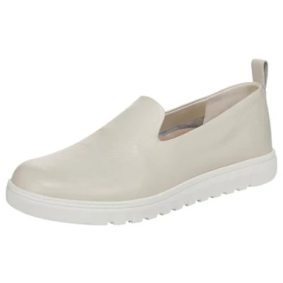 Image of Vionic Women&#039;s Uptown Willa Sneaker, Cream Leather, 4.5 UK