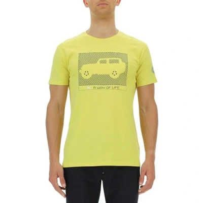 Image of JEEP Men&#039;s XP Man T Shirt Wrangler Silhouette A Way of Life Large Print JX23A, Celery, S