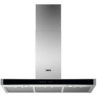 Image of Zanussi Series 60 AirBreeze 90cm Chimney Cooker Hood Stainless Steel