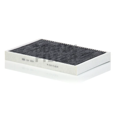 Image of 1718046, 6808607, 90520689 Pollen Filter MANN CUK 3054 Activated Carbon 297, 302mm 199mm 31mm VAUXHALL: Astra Mk5, Mk5 Sport Hatch