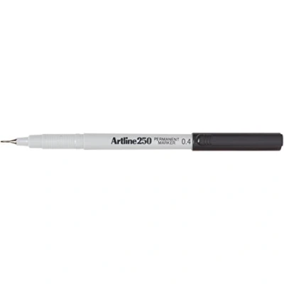 Image of Artline Ek250 0.4mm Fine Line Style Permanent Marker Black