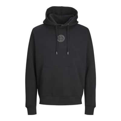 Image of Bestseller A/S Men&#039;s Jjecosmo Noos Sweat Hood Sweatshirt, Black, S