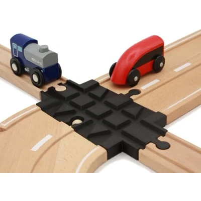 Image of Locorico Wooden Road and Train Crossing