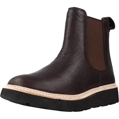 Image of Clarks Women Womens Boots Trace CORA Brown 4.5 UK