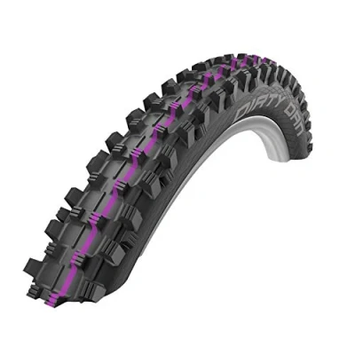 Image of Schwalbe Unisex&#039;s Dirty DAN Evo, Super Gravity, TLE Tyres, Black, 60 584, Cicli Bonin_002824