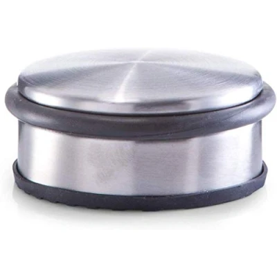 Image of Zeller 13801 Door Stop 10 x 4.5 cm Stainless Steel