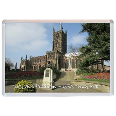 Image of Wolverhampton/Wolves West Midlands Jumbo Fridge Magnet Gift/Souvenir/Present