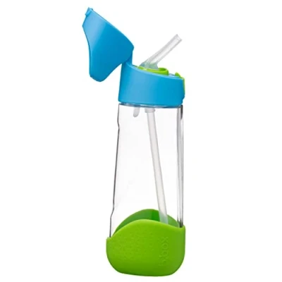 Image of b.box TritanTM Drink &amp; Water Bottle Easy Grip and Leakproof Lid Cool Modern Child Friendly Design, Best for After Sippy Cup 600ml/20