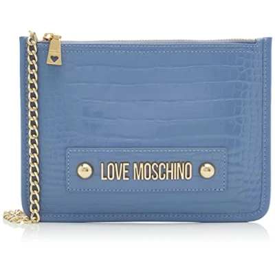 Image of Love Moschino Women Jc4433pp0fks0 Shoulder Bag, Azure, One Size