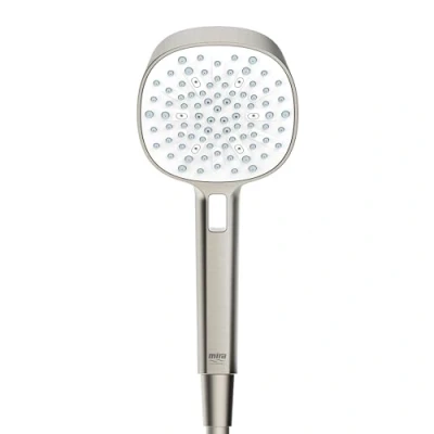 Image of Mira Showers Crisp 4 Spray showerhead Brushed Nickel 110MM Handset 39169W BN