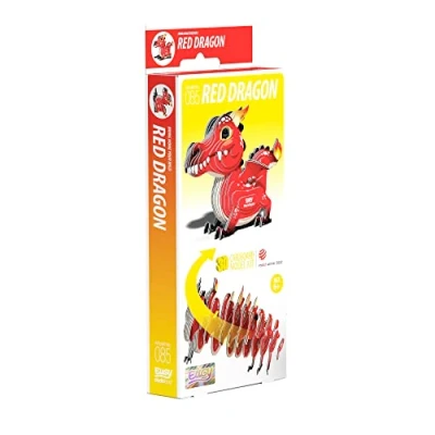 Image of EUGY Red Dragon Craft Kit