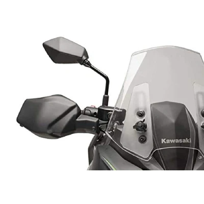 Image of Puig Handguards Motorbike 8951J for Kawasaki Versys 650 15&#039; 18&#039;, 1000 18&#039; Kawasaki, Matt Black