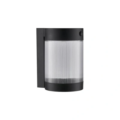 Image of Nordlux Coupar Solar Outdoor Wall Lamp IP44 Black